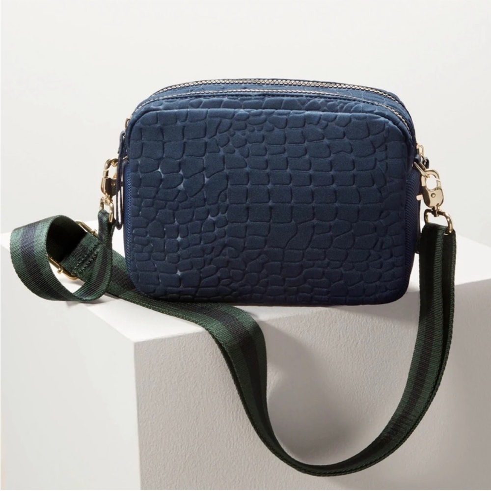 Stella & Dot Navy Camera Bag